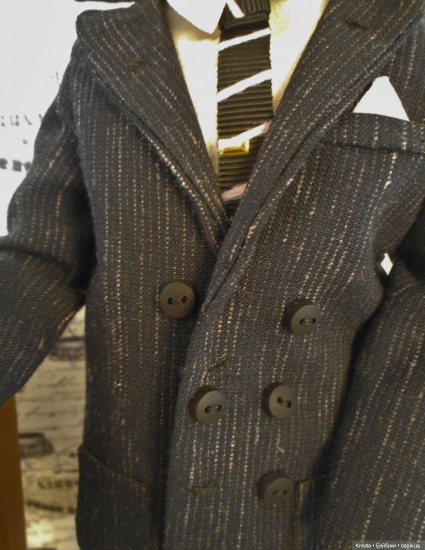 Костюмы ХХ века. 40-е | Бэйбики Костюмы ХХ века. 40-е — Одежда и обувь для кукол своими руками: фото (фото 10)