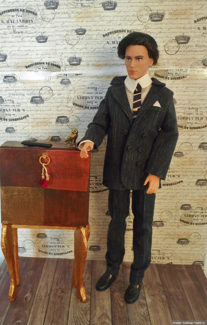 Костюмы ХХ века. 40-е | Бэйбики Костюмы ХХ века. 40-е — Одежда и обувь для кукол своими руками: фото (фото 9)