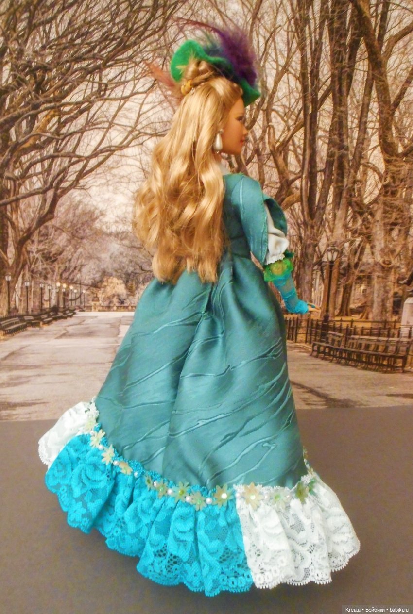 Придворные костюмы. Цветная серия. Зеленый (фото 3)