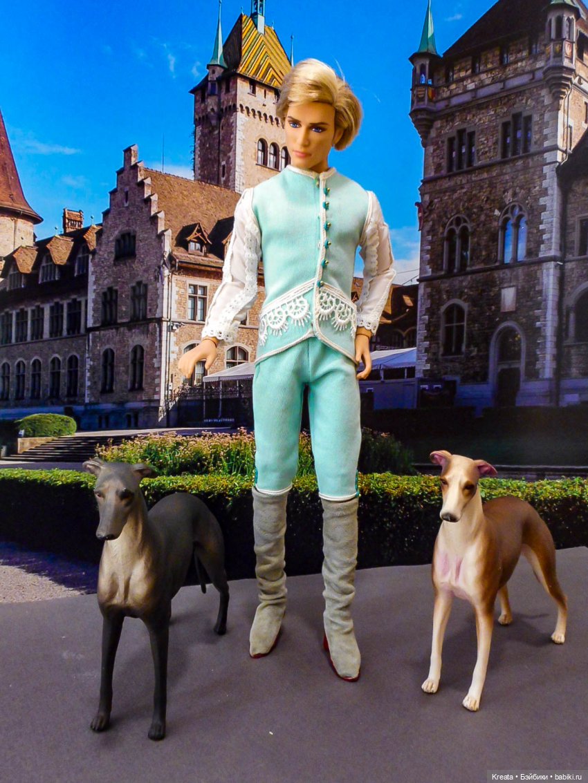 Придворные костюмы. Цветная серия. Зеленый (фото 8)