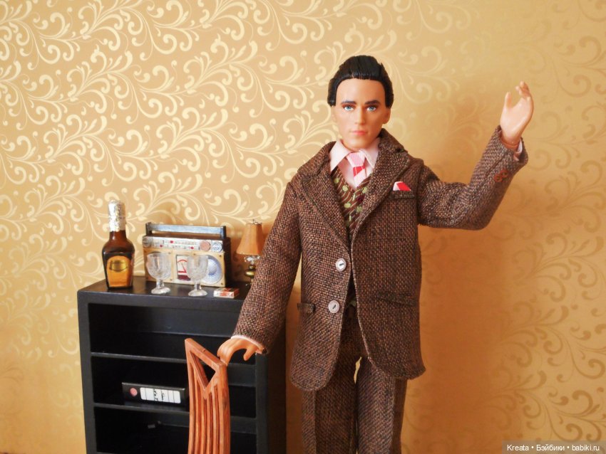 Костюмы ХХ века. 50-е — Одежда и обувь для кукол своими руками: фото (фото 8)