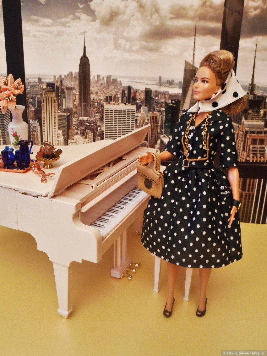 Костюмы ХХ века. 50-е — Одежда и обувь для кукол своими руками: фото