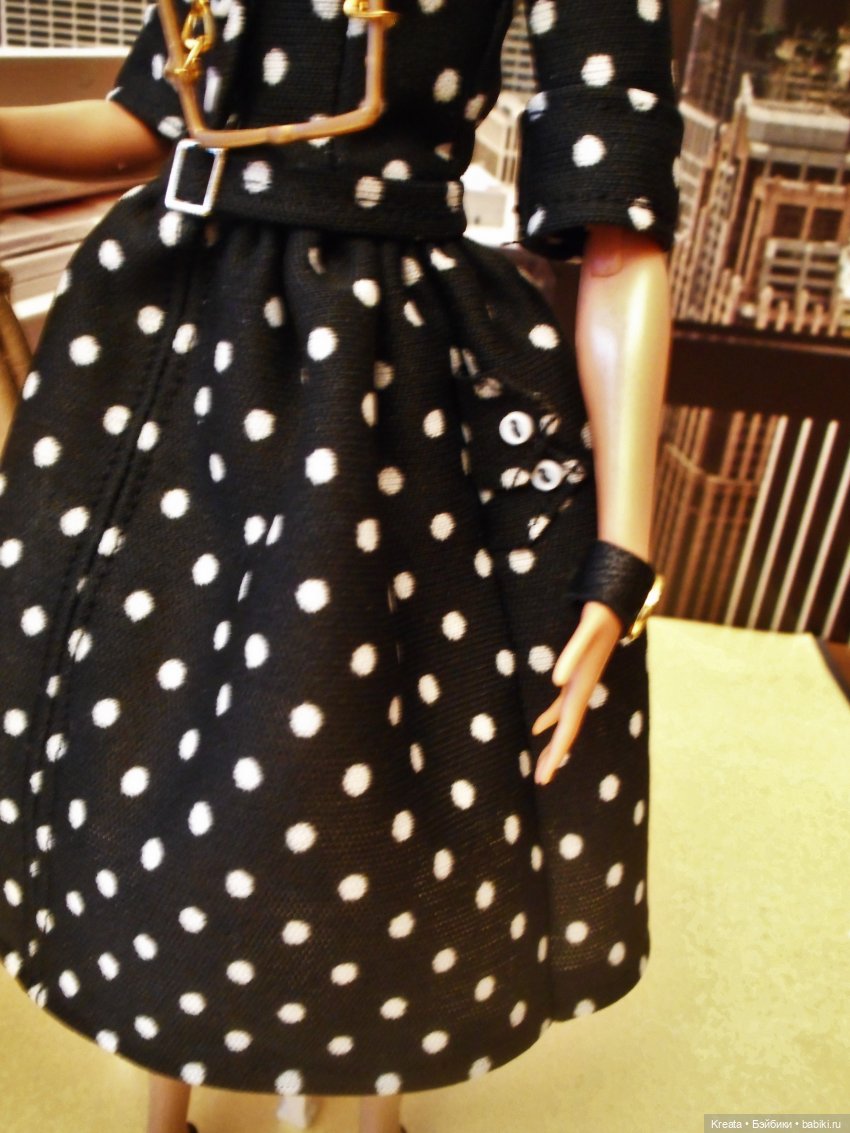 Костюмы ХХ века. 50-е — Одежда и обувь для кукол своими руками: фото (фото 3)