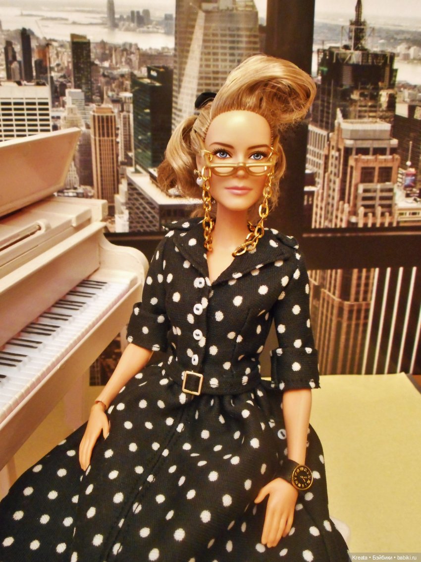 Костюмы ХХ века. 50-е — Одежда и обувь для кукол своими руками: фото (фото 5)