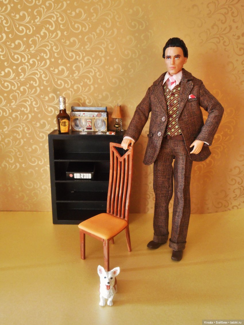 Костюмы ХХ века. 50-е — Одежда и обувь для кукол своими руками: фото (фото 7)