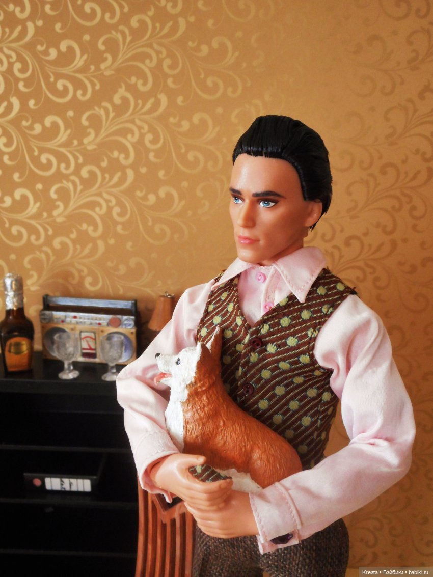 Костюмы ХХ века. 50-е — Одежда и обувь для кукол своими руками: фото (фото 10)