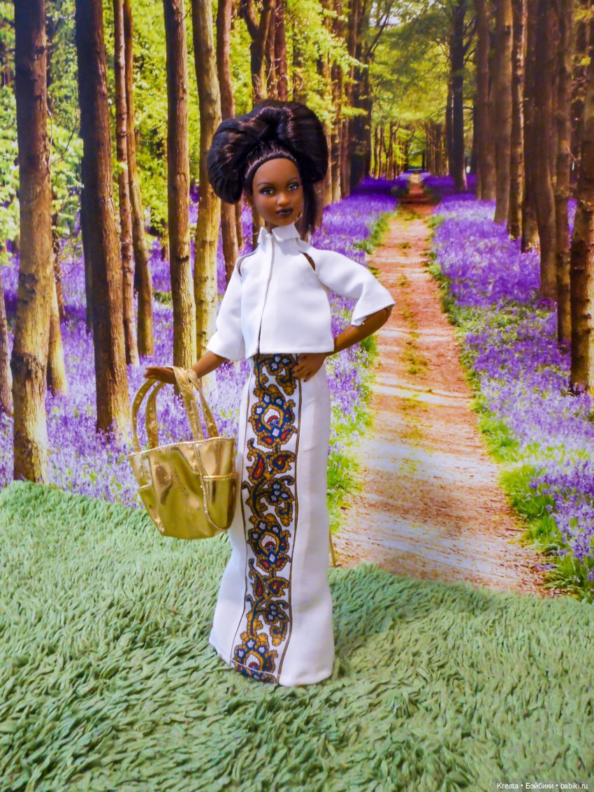 Кукольный гардероб. Этническая богиня. Часть 2