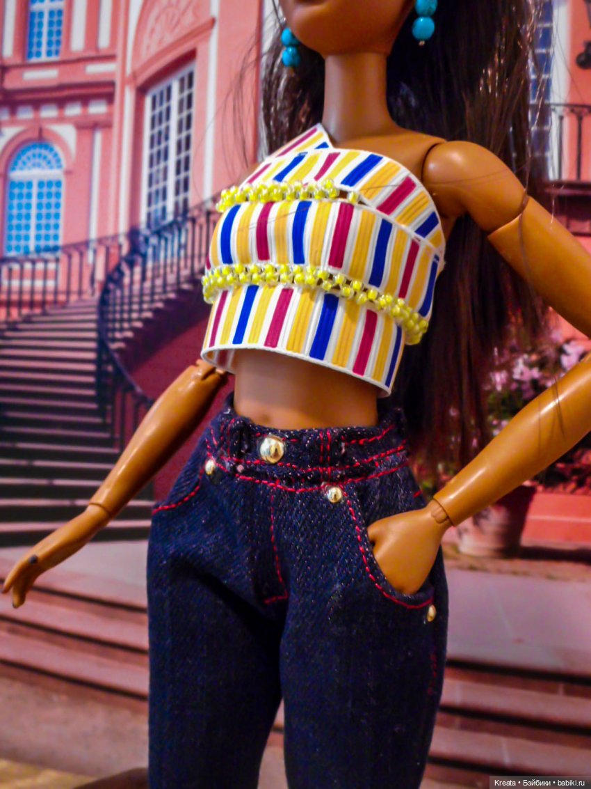 Кукольный гардероб. Этническая богиня. Часть 2 (фото 6)
