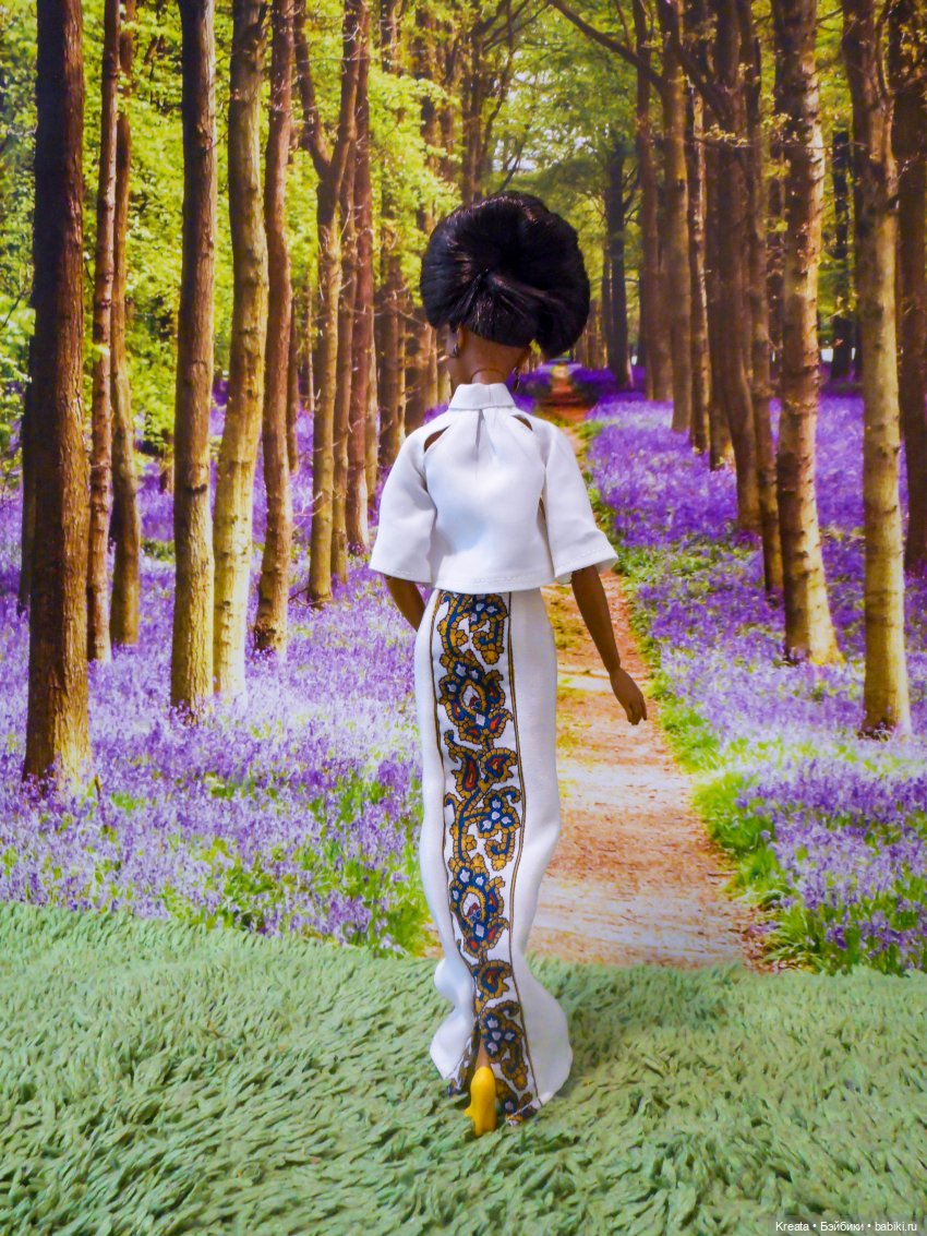 Кукольный гардероб. Этническая богиня. Часть 2 (фото 3)