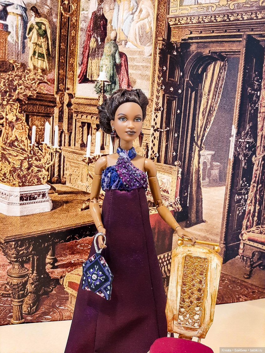 Кукольный гардероб. Этническая богиня. Часть 4. Окончание