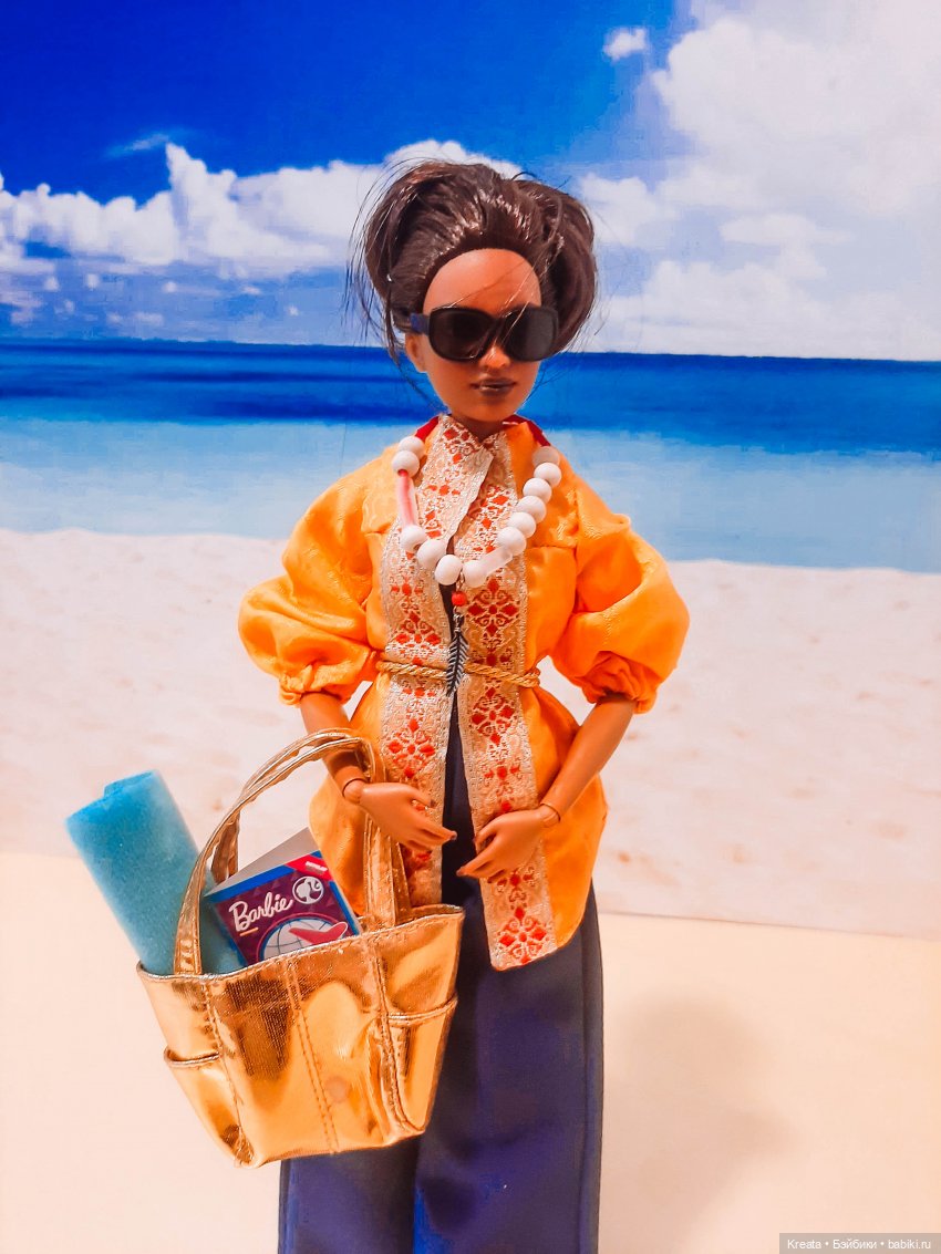 Кукольный гардероб. Этническая богиня. Часть 4. Окончание