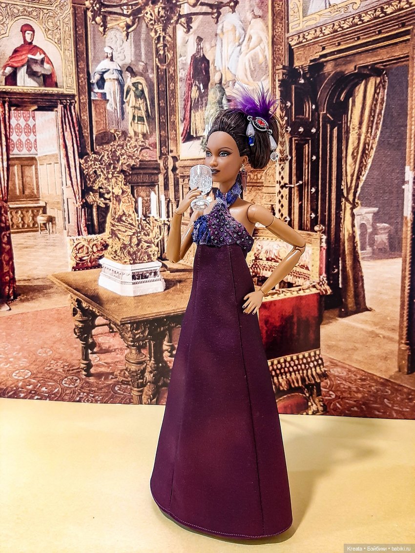 Кукольный гардероб. Этническая богиня. Часть 4. Окончание (фото 8)