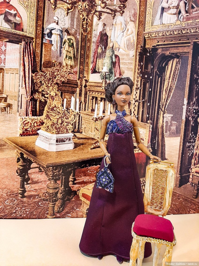 Кукольный гардероб. Этническая богиня. Часть 4. Окончание