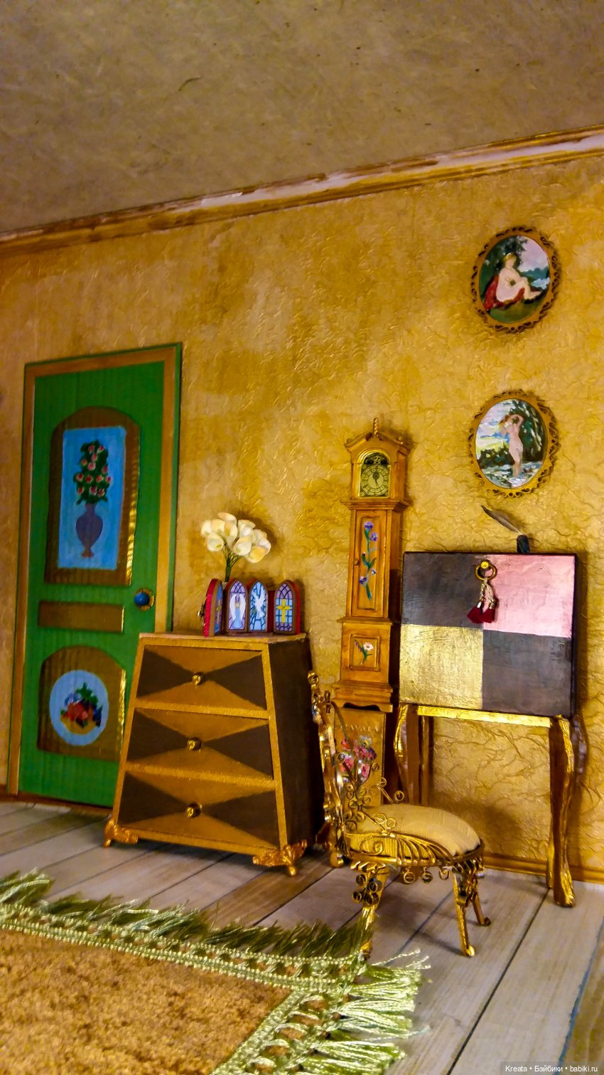 Румбоксы Спальня | Бэйбики Румбоксы Спальня — Румбоксы и кукольные интерьеры: фото (фото 2)