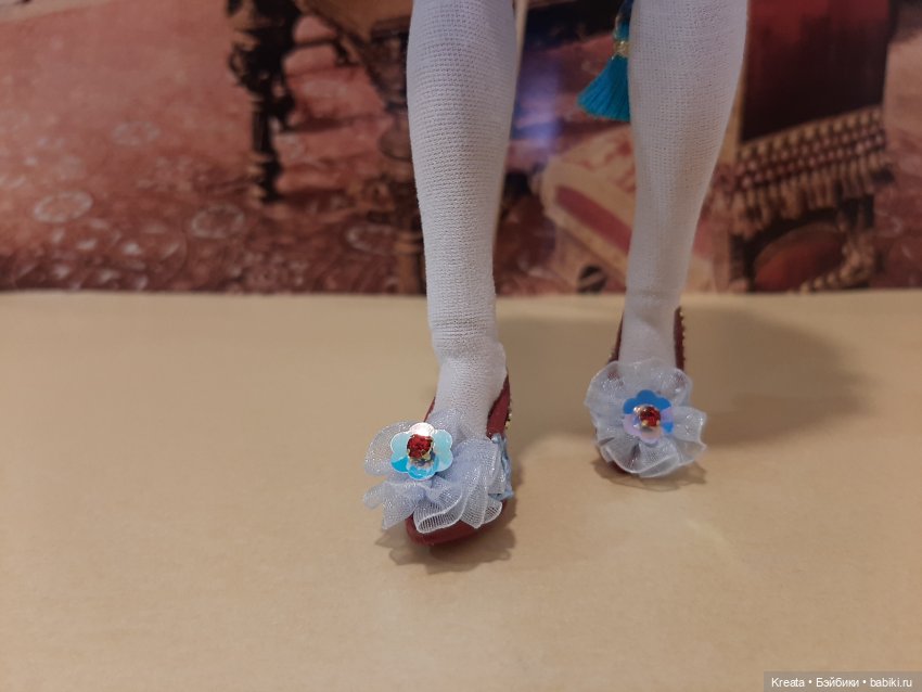 Придворные костюмы Цветная серия Голубой