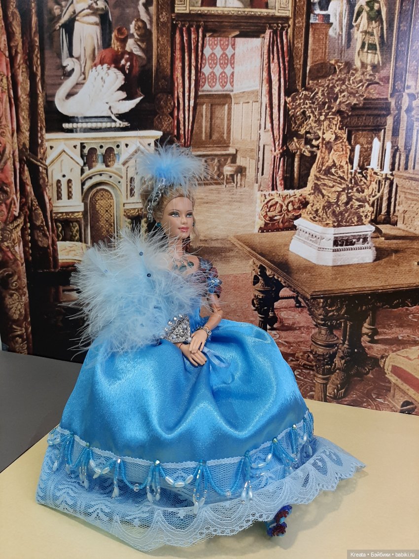 Придворные костюмы Цветная серия Голубой (фото 6)