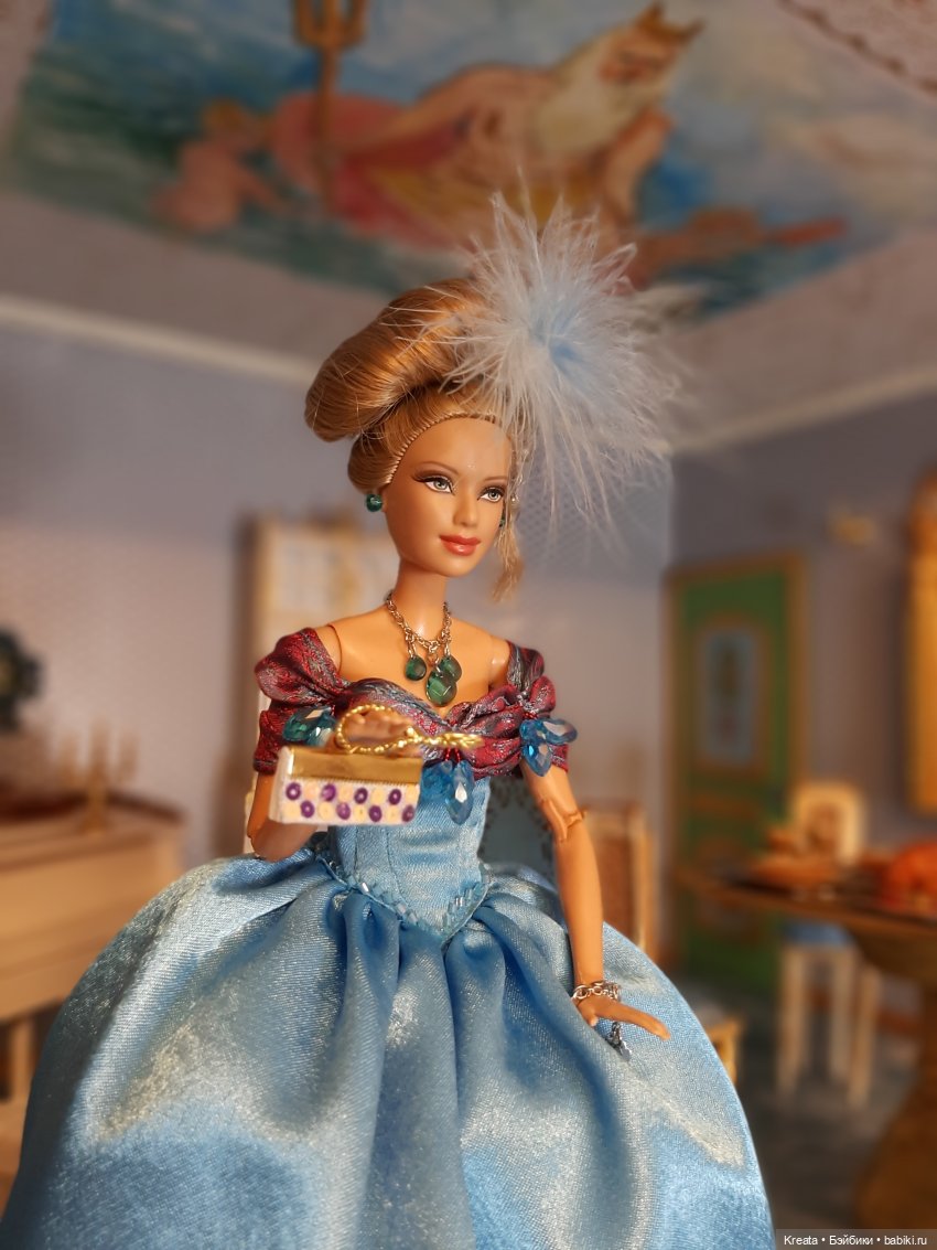 Придворные костюмы Цветная серия Голубой (фото 2)