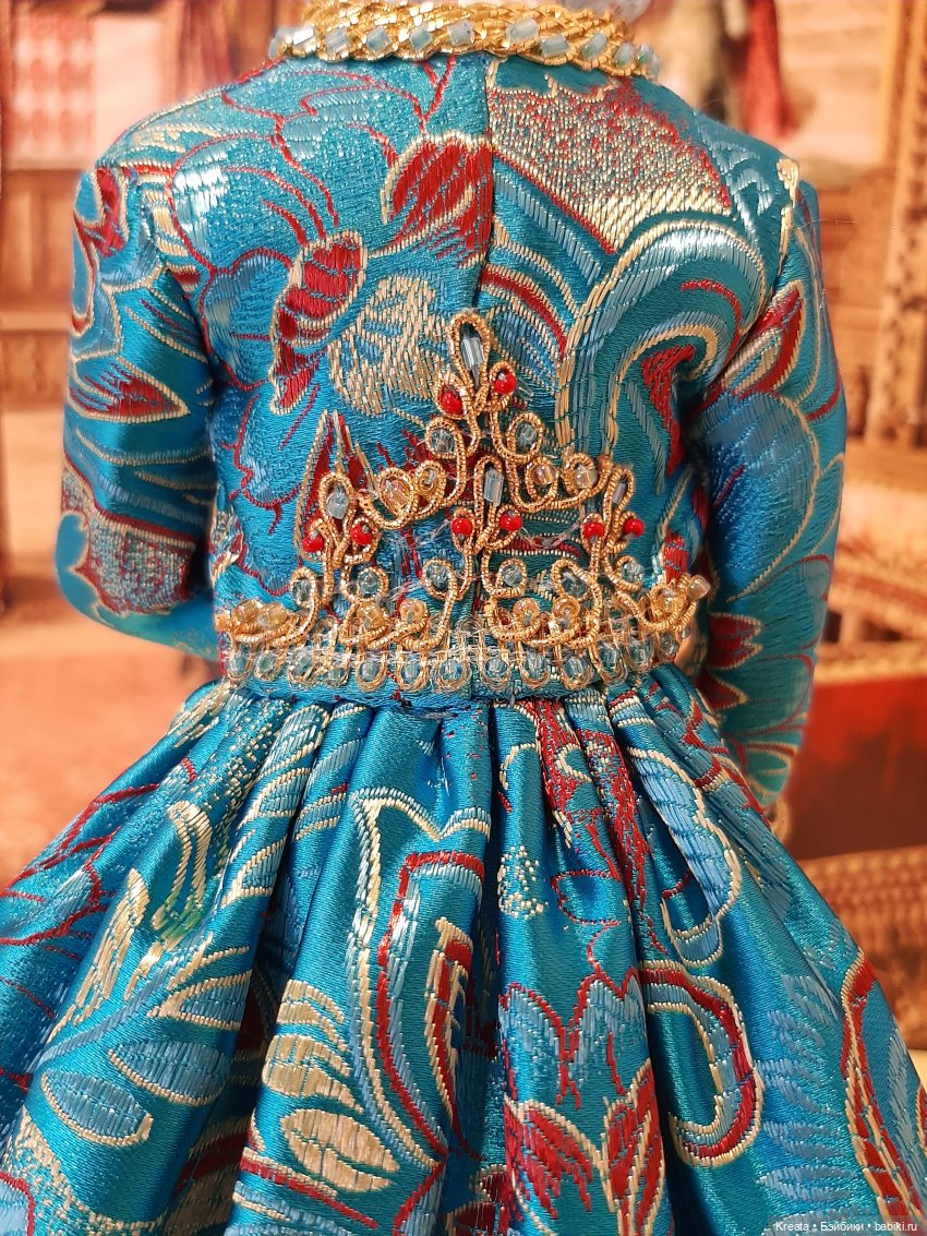 Придворные костюмы Цветная серия Голубой (фото 9)