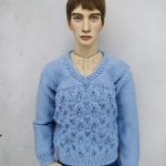 Вязаный пуловер для парня yukatan dolls 43 см