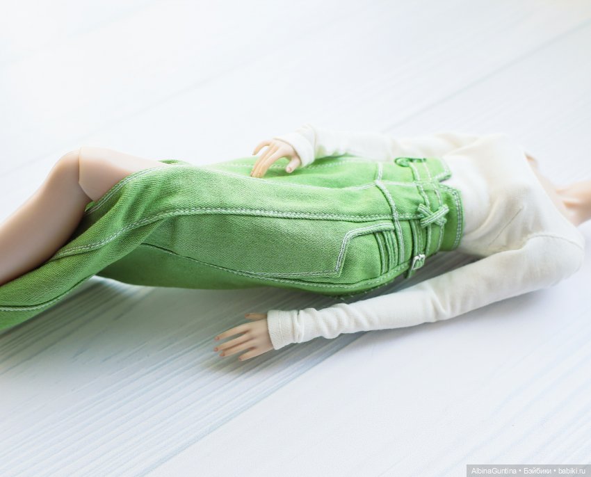 Джинсовая юбка