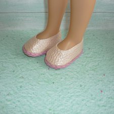 Нежно розовые туфельки для кукол Paola Reina