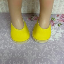 Желтые туфельки для кукол Mia Nines d'Onil