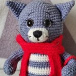 Авторская игрушка Кот (ручная работа, новая)