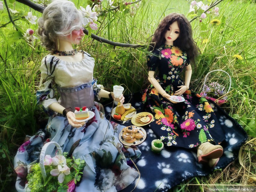 Пикник в лесу — Фотоистории с куклами BJD (БЖД): сериалы (фото 8)