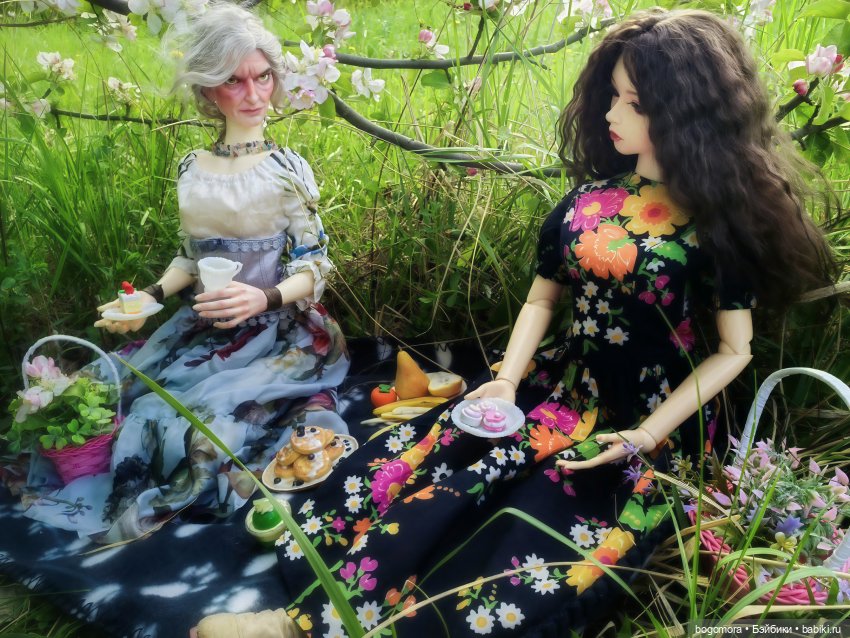 Пикник в лесу — Фотоистории с куклами BJD (БЖД): сериалы (фото 6)