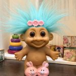 Очень редкий коллекционный тролль Russ