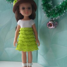 Платье для кукол Паола Рейна