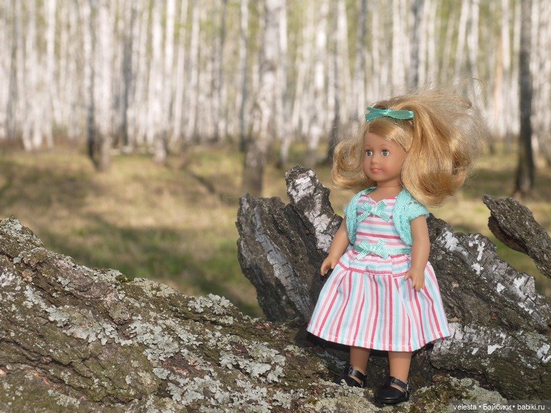 Мэриэллен среди цветов — American Girl Mini: Куклы 16 см (фото 5)