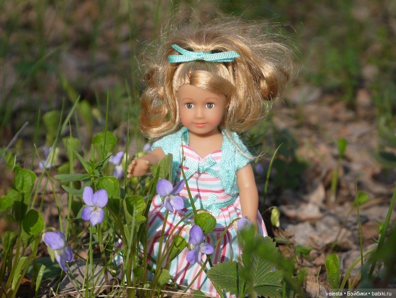 Мэриэллен среди цветов — American Girl Mini: Куклы 16 см (фото 9)