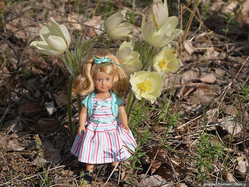 Мэриэллен среди цветов — American Girl Mini: Куклы 16 см (фото 4)