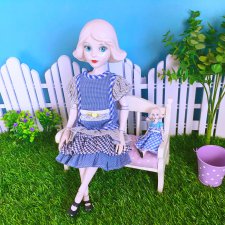 "Фарфор и лаванда" - открытки о Николь