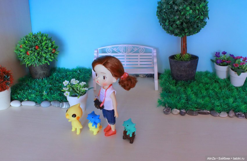 Эся в парке — Куклы Holala (Холала) от Jenny Fairytown: Pipita