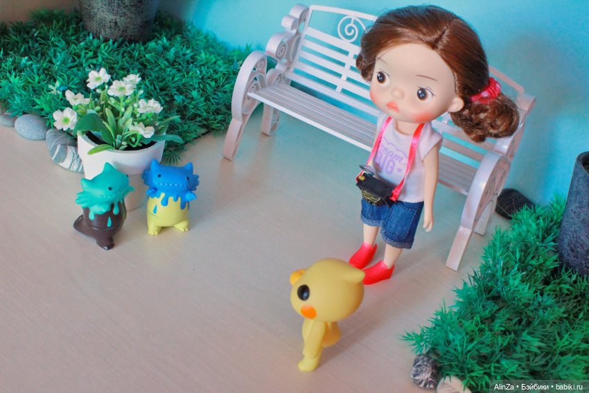 Эся в парке — Куклы Holala (Холала) от Jenny Fairytown: Pipita