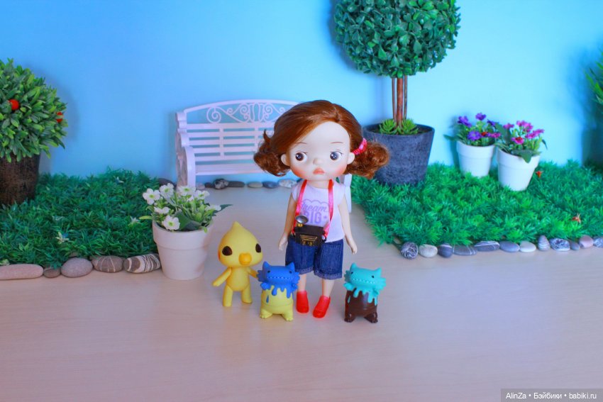 Эся в парке — Куклы Holala (Холала) от Jenny Fairytown: Pipita