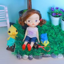 Эся в парке