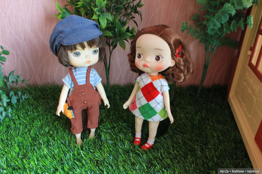 Все лето в один день) — Куклы Xiaomi Monst (Сяоми) и Pipitom: шарнирные
