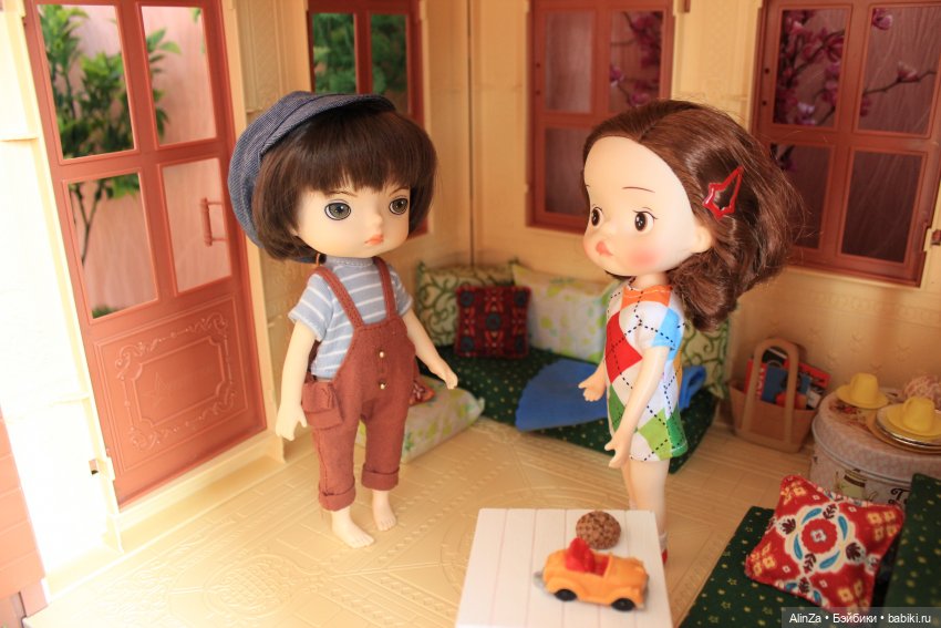 Все лето в один день) — Куклы Xiaomi Monst (Сяоми) и Pipitom: шарнирные