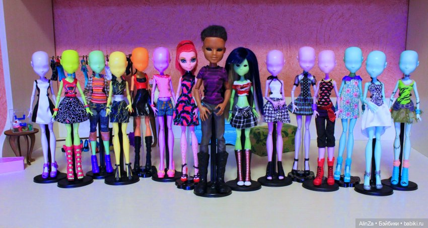 Модные монстры - Куклы Monster High (от Mattel)