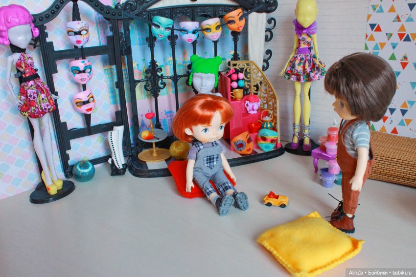 Закулисье Шона и Оливера — Куклы Xiaomi Monst (Сяоми) и Pipitom: шарнирные