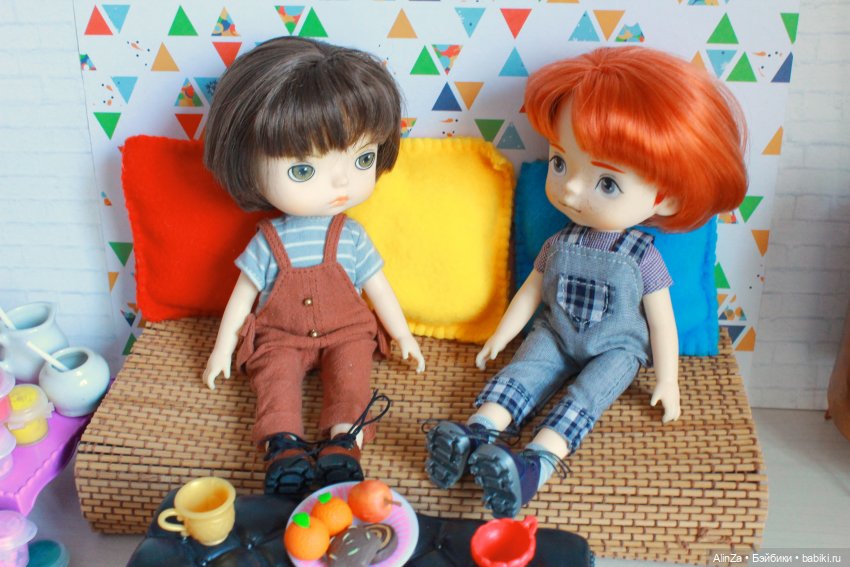 Закулисье Шона и Оливера — Куклы Xiaomi Monst (Сяоми) и Pipitom: шарнирные (фото 10)