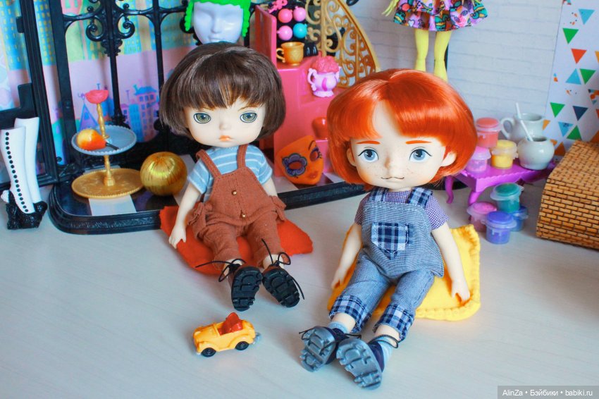 Закулисье Шона и Оливера — Куклы Xiaomi Monst (Сяоми) и Pipitom: шарнирные