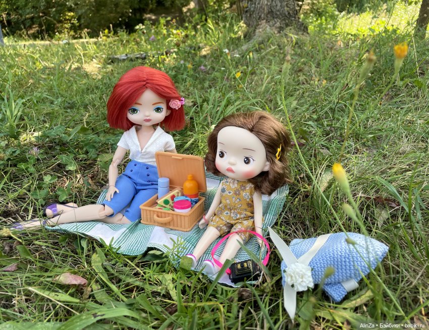 Леди и автомобиль. Летний пикник (фото 4)