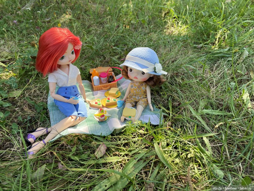 Леди и автомобиль. Летний пикник (фото 6)