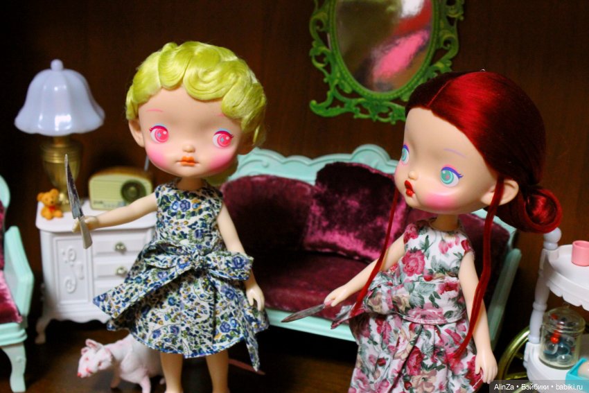 Принцессы Темной стороны — Азиатские виниловые куклы (разное): Китай