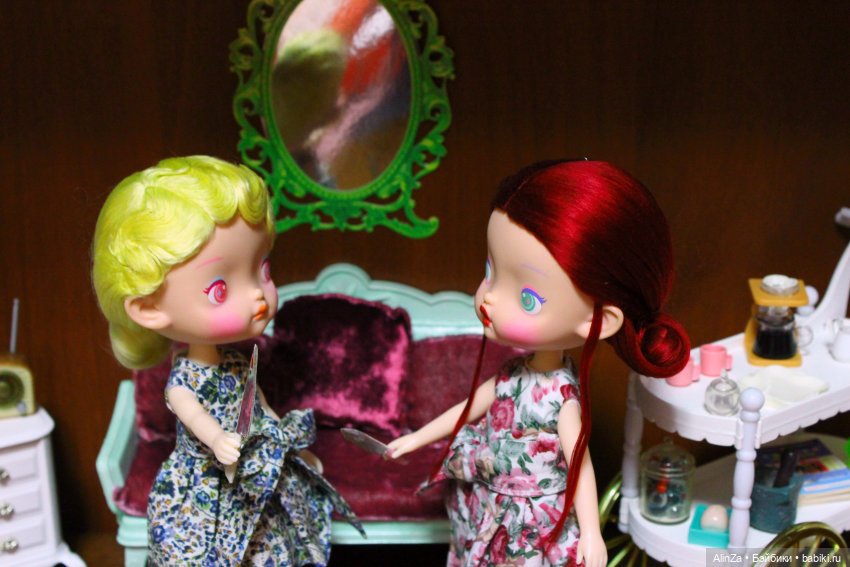 Принцессы Темной стороны — Азиатские виниловые куклы (разное): Китай