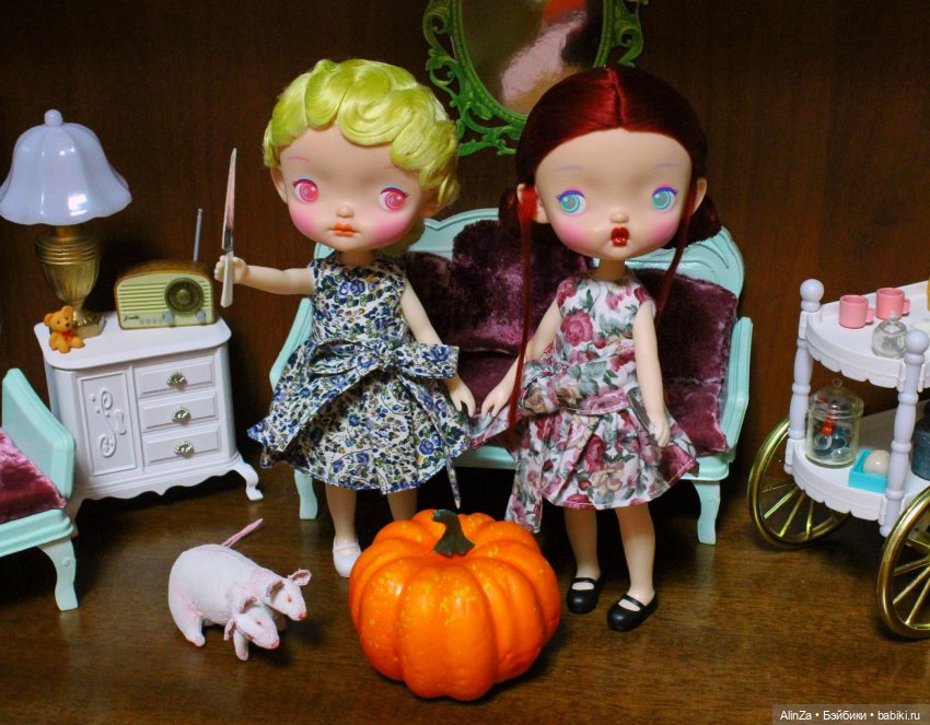 Принцессы Темной стороны — Азиатские виниловые куклы (разное): Китай